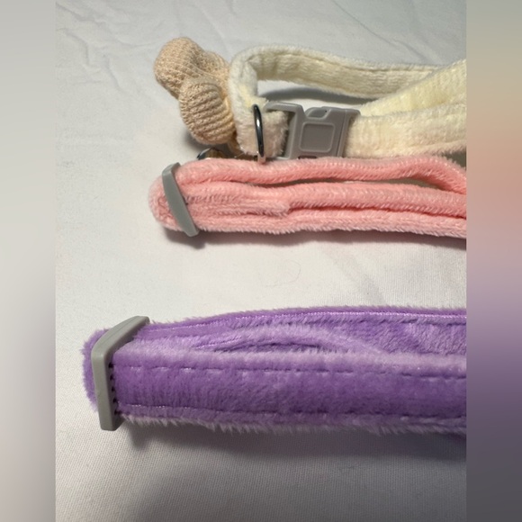 Plush Flower Cat Collars- 3 pck - Picture 3 of 5